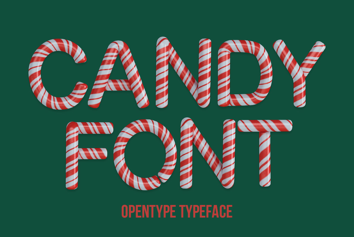 Candy Alphabet Made By Handmadefont.com