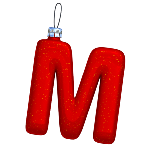 Christmas Ball Font