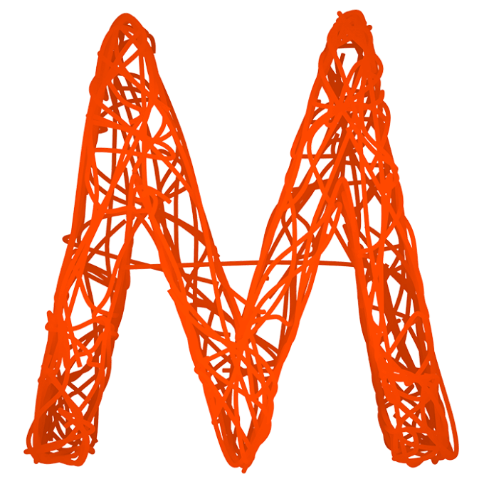 Red Thread Font - Handmadefont