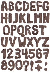 Scarf wrap Font