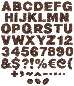 Colombian Coffee latte Font