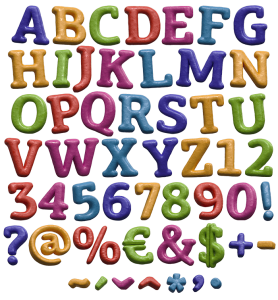 Color Game funny Font