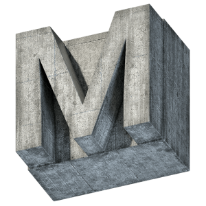 Concrete Block Font