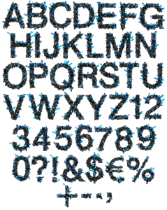 Crystal Field night Font