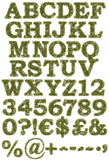 Daisy green Font
