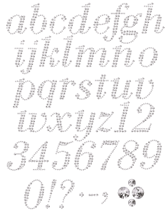 Diamond bright Font