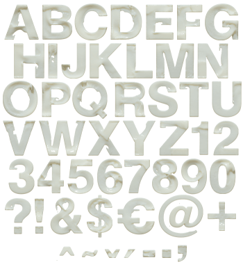 Milk Skimmed white Font