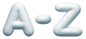 Snow Font letter Z