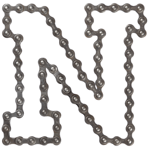 Outline Chain font
