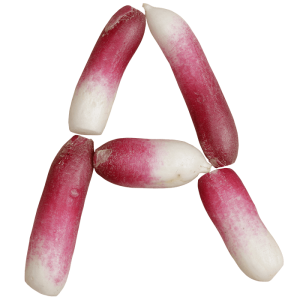 Radish font