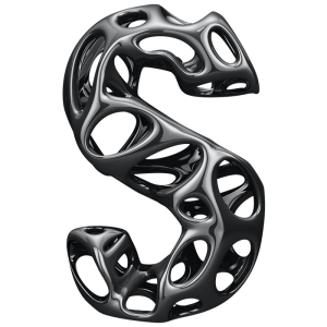 Black Net Font