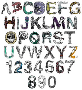 Tattoo letter