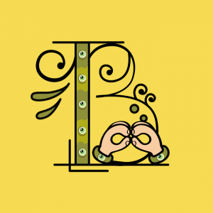 Indian Hand Signs Font Letter B