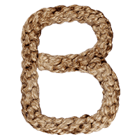 Handcrafted Rope Typeface