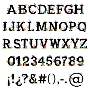 Black Ariel Sea Typeface