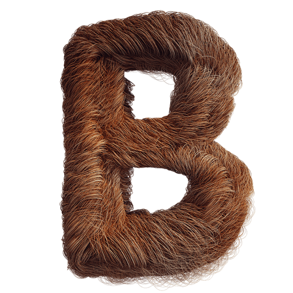 Comb Font - Hairy OpenType Typeface | Handmadefont.com