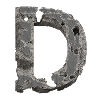Buy Concrete Erosion Font, Fine Tough Typeface For Blockbusters