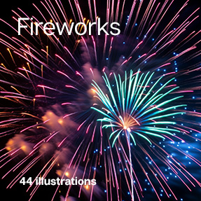Colorful Fireworks images