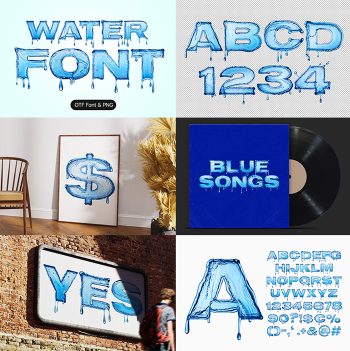 Water alphabet
