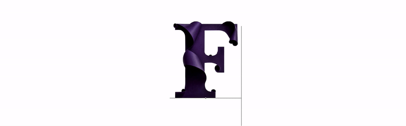 Purple Paper Font purple paper alphabet