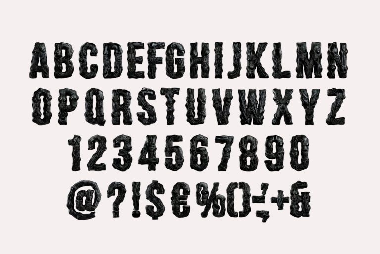 Alien Font - Outer Space Humanoid Alphabet | Handmadefont.com