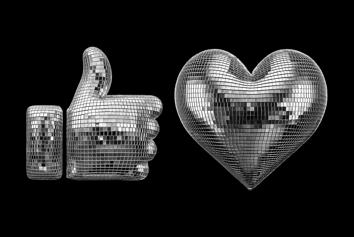 Disco Ball Alphabet