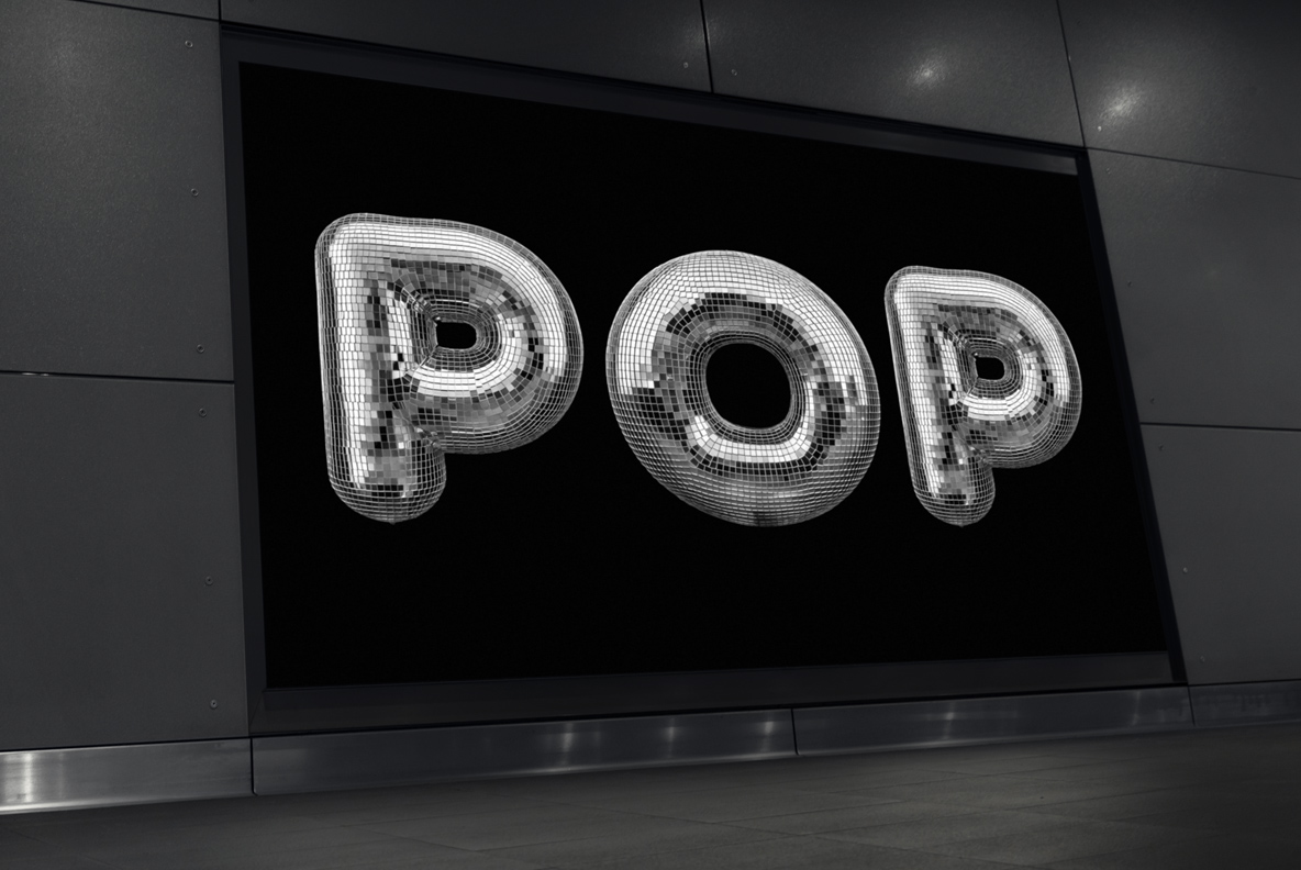 Disco Ball Alphabet