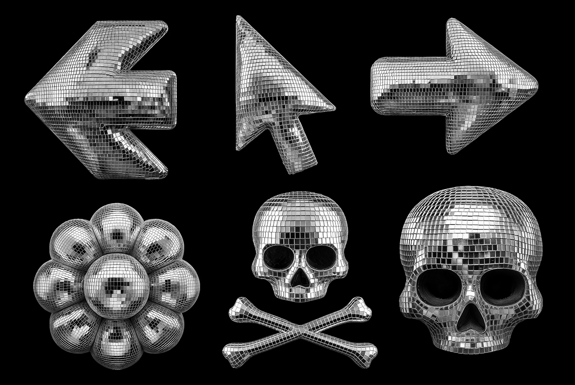 Disco Ball Alphabet