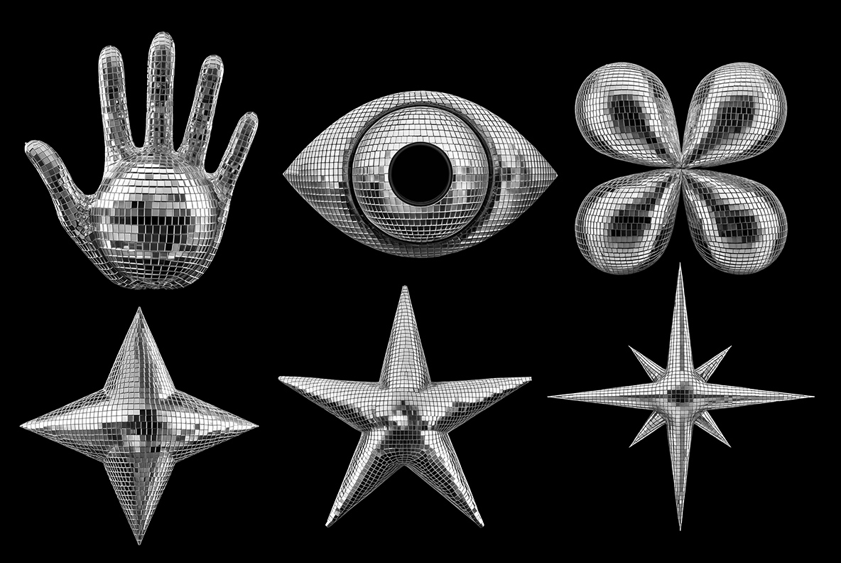 Disco Ball Alphabet
