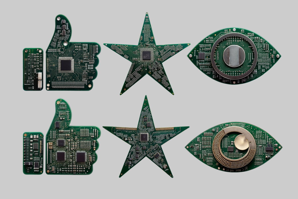 Circuit Board Alphabet