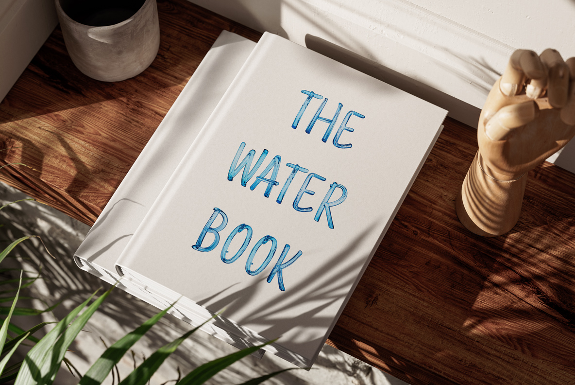 water splash alphabet