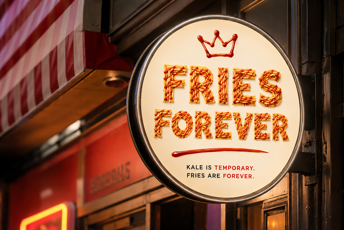 French Fries Fiesta Font French Fries Alphabet