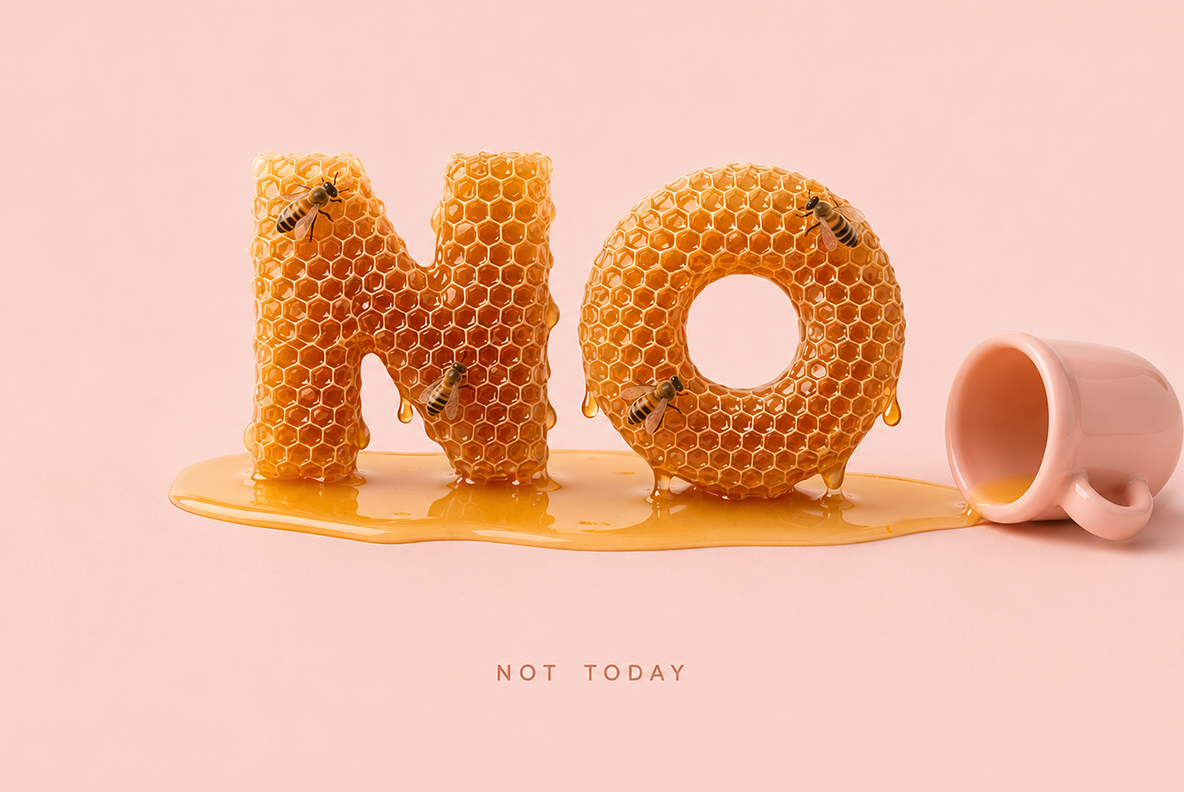 Honeycombs Font made by handmadefont Honey Alphabet