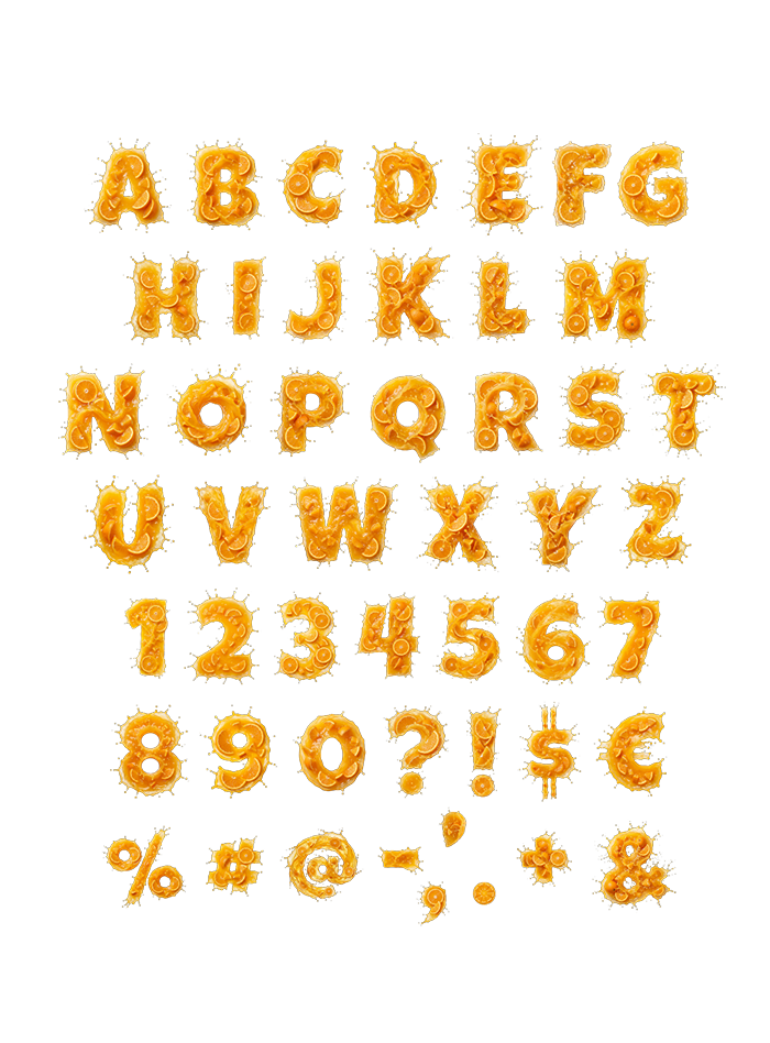 Orange Juice Alphabet