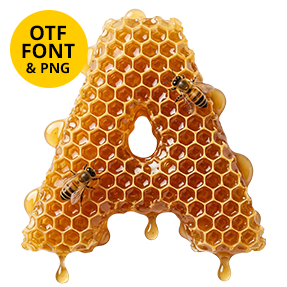 Honey Alphabet