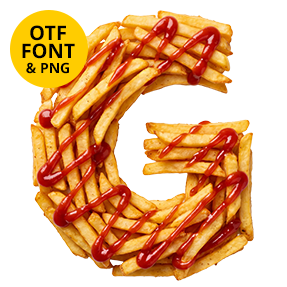 French Fries Fiesta Alphabet