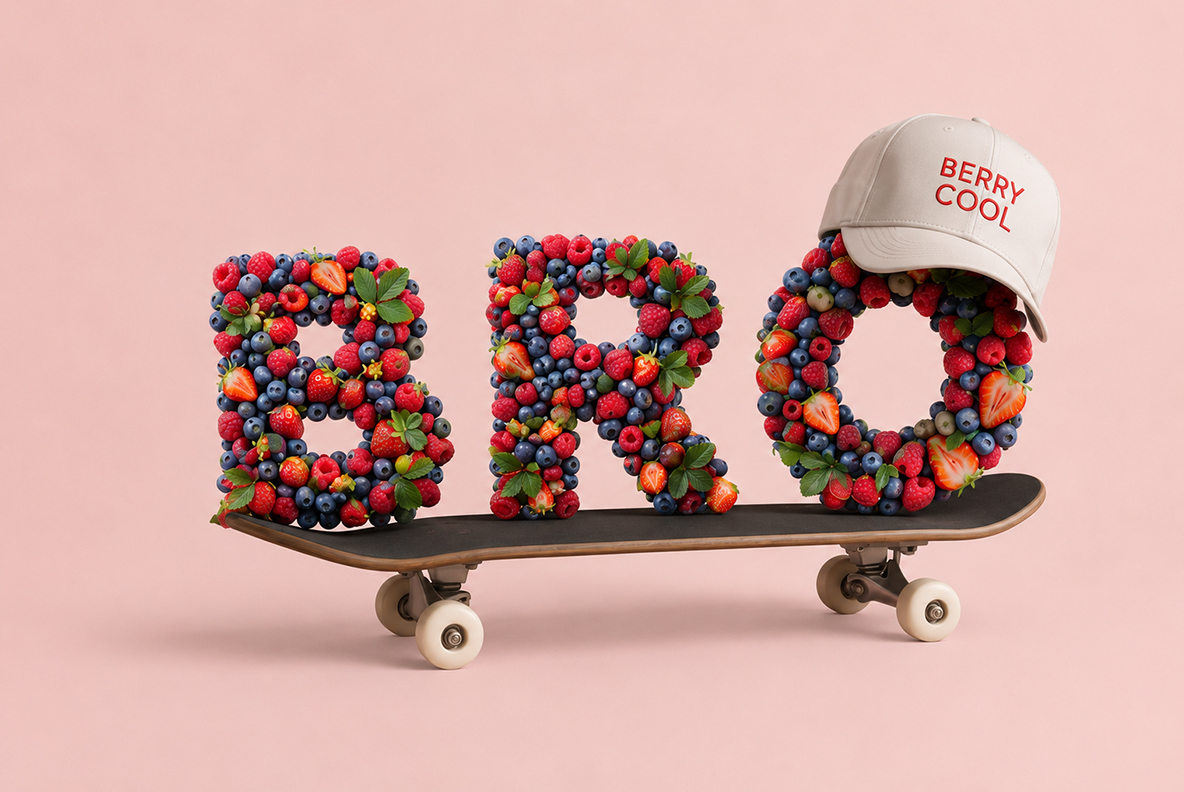 Summer Berries Font Berries Alphabet
