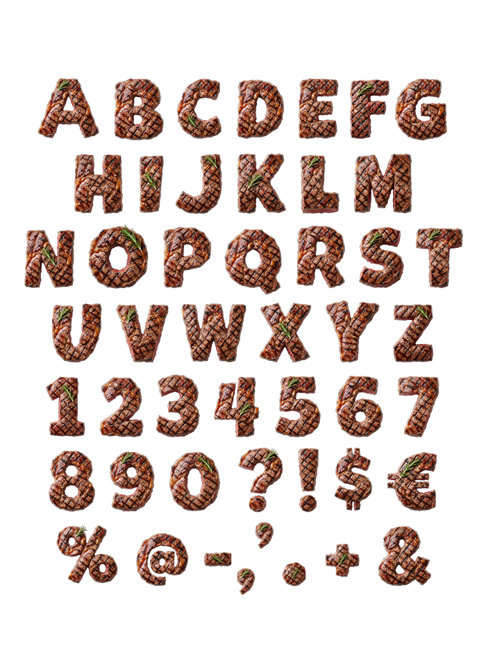 Steakhouse Font. Sizzle your words to perfection! - Image 4