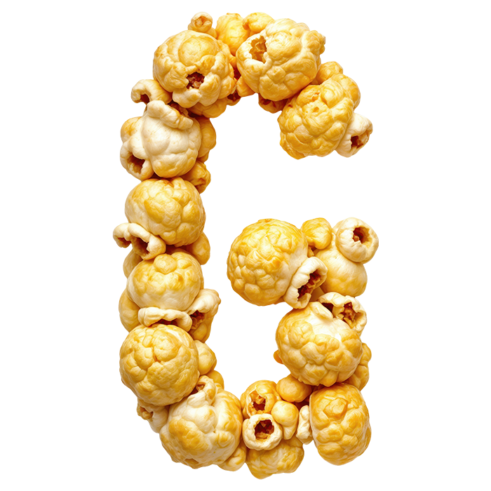 Popcorn Alphabet