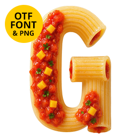 Pasta Alphabet