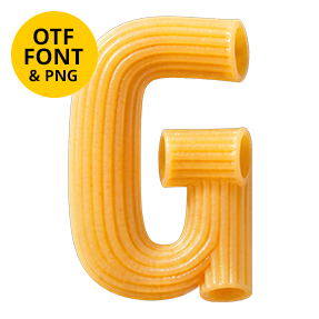 Rigati Pasta Font – Serve your words al dente!