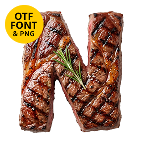 Steak Alphabet