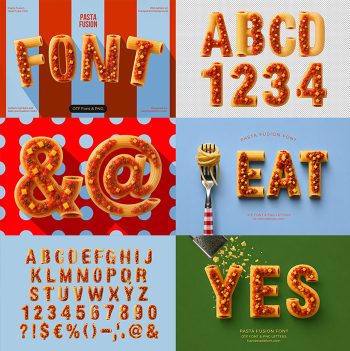 Pasta Alphabet