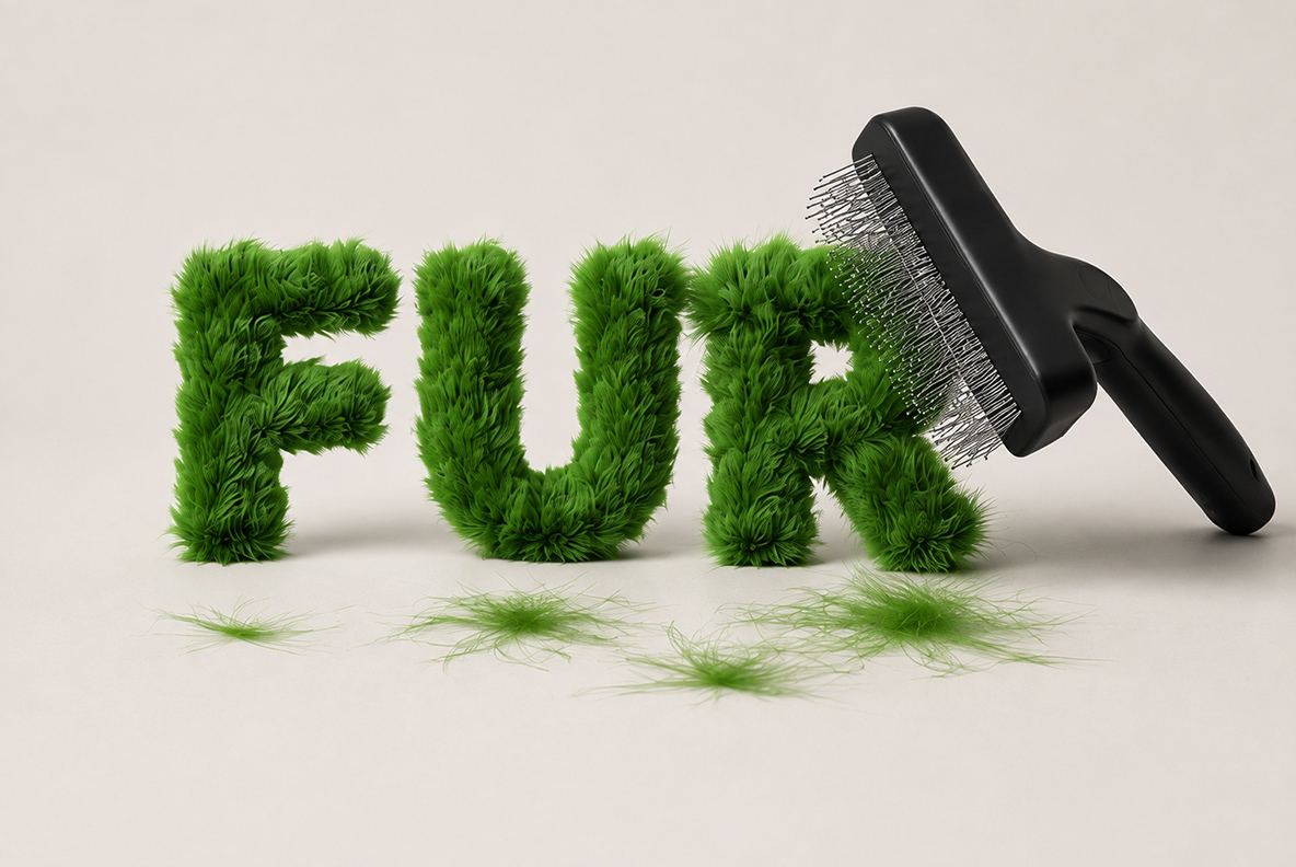 Green Fur Font