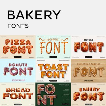 All Bakery Fonts