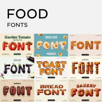 Food alphabets