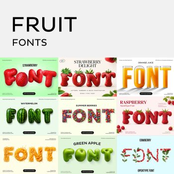All Fruit Fonts