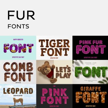 All Fur Fonts