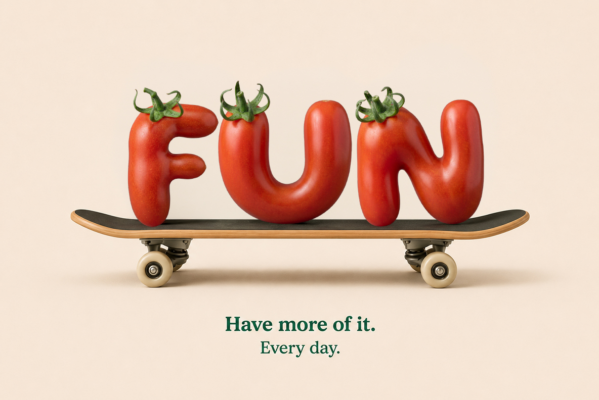 garden-tomato-font-skateboard-mockup.jpg Garden Tomato Font skateboard mockup featuring playful tomato typography in a modern lifestyle design.