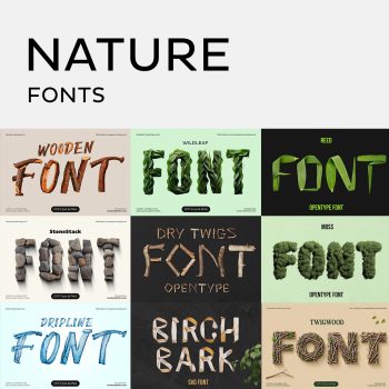 All Nature Fonts